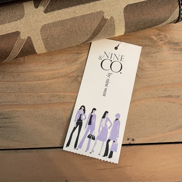 Nine West Khaki Espresso Norfolk NWT Wallet - Picture 4 of 15